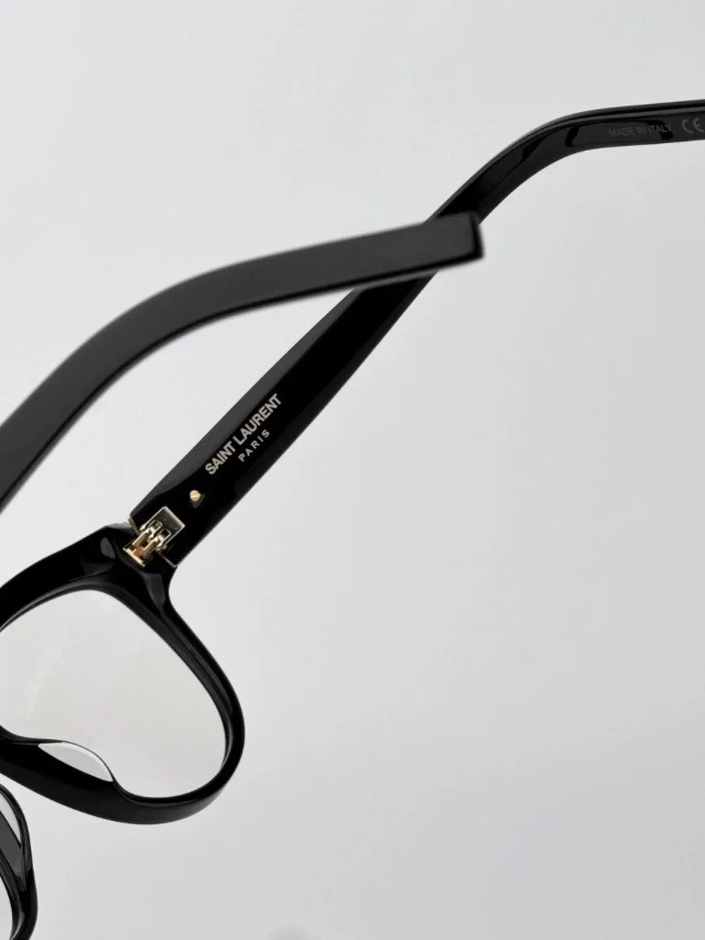 Saint Laurent Women’s Eyeglasses Black Cat Eye SLM108 002 NEW AUTHENTIC